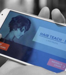 Santé Hair Teach 3D : la coupe au smartphone !