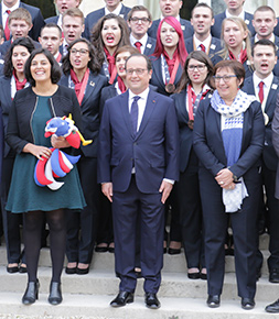 Concours L’Equipe de France des Métiers à l’Elysée