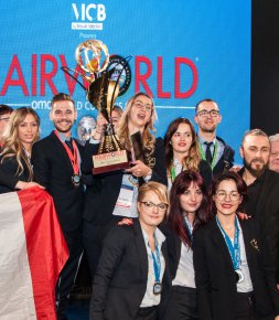 Concours Hairworld : l'équipe de France championne du monde
