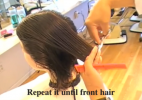 VIDEOS HAIR TUBE Short Haircut Concave Hair cut Techniques (anglais)