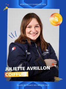 Juliette Avrillon WorldSkills Shanghai