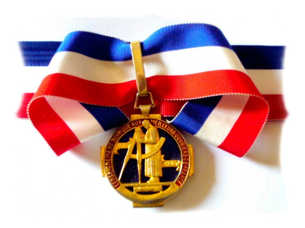 MOF médaille