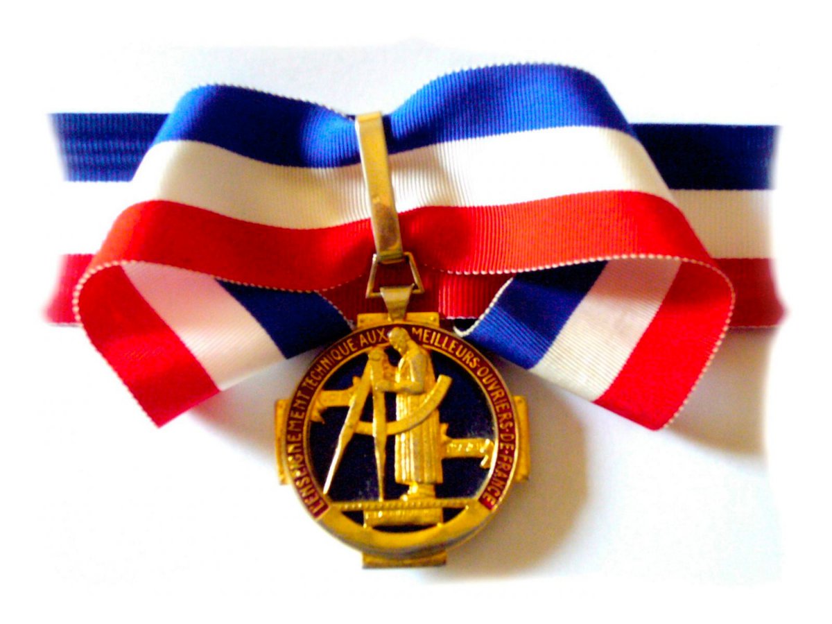 MOF médaille